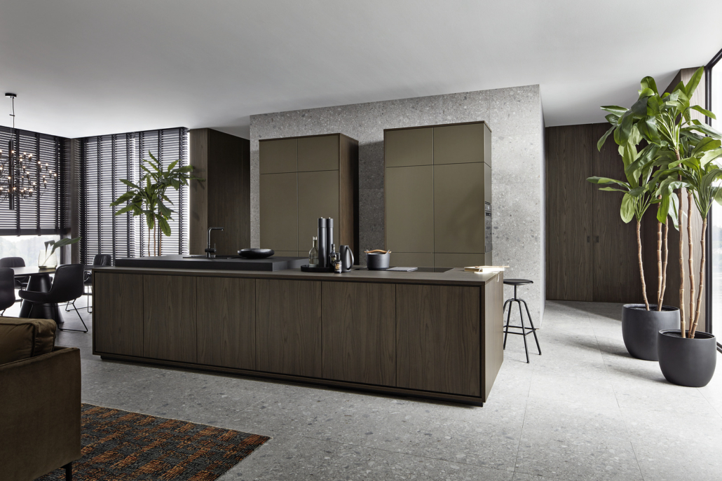 neo LEAF - Noce Marone / neo PURE - Metall Bronze