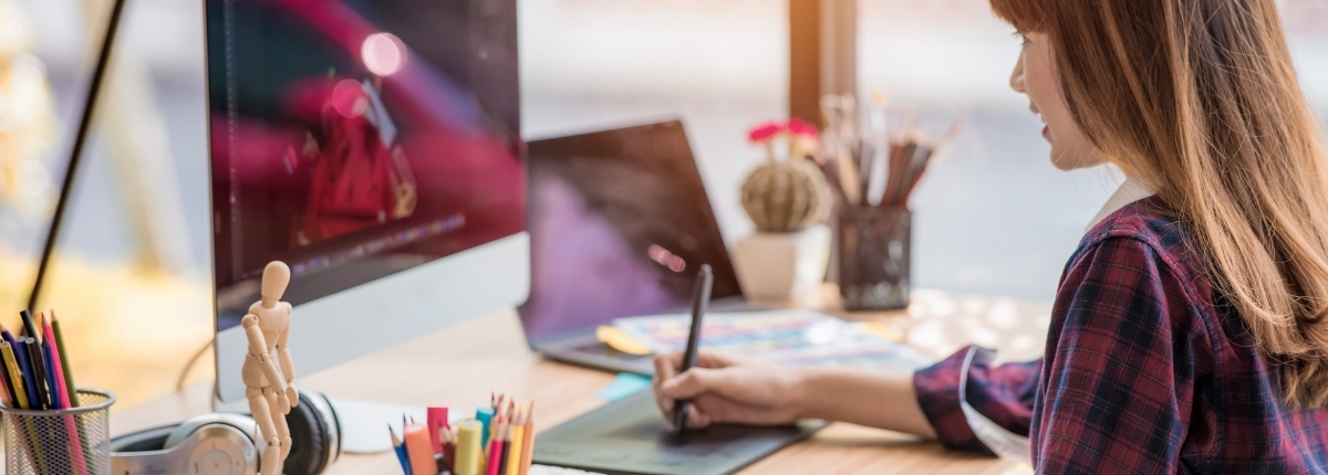 Gestalterin für visuelles Marketing